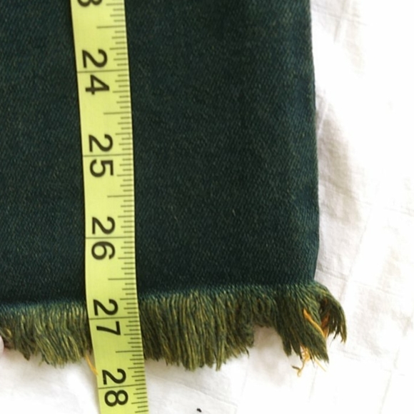 Private Circle Denim Fringe Jean Skirt 9 Junior - Picture 10 of 16